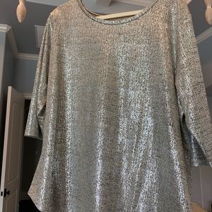 Gold foiled shirt